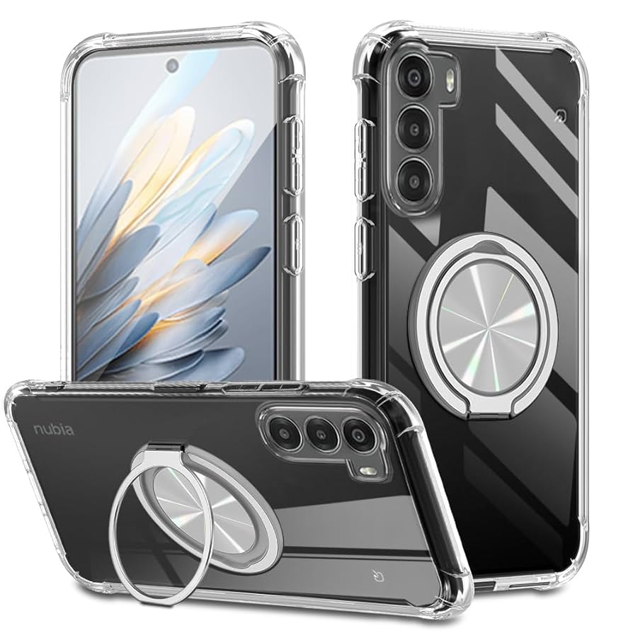 nubia S 5G 本体 リングホルダー付き Amazon.co.jp: ZTE Nubia S 5G ケース リング付き クリア nubia
